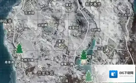 和平精英位置