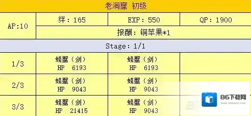 FGO洞窟