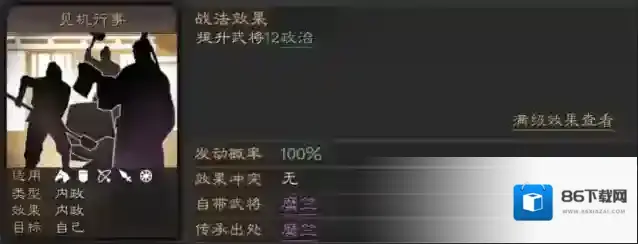 三国志战略版政治