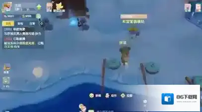 摩尔庄园雪山