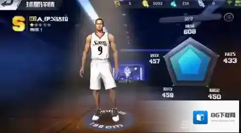 最强NBA伊戈达拉怎么样 A.伊戈达拉属性能力详解