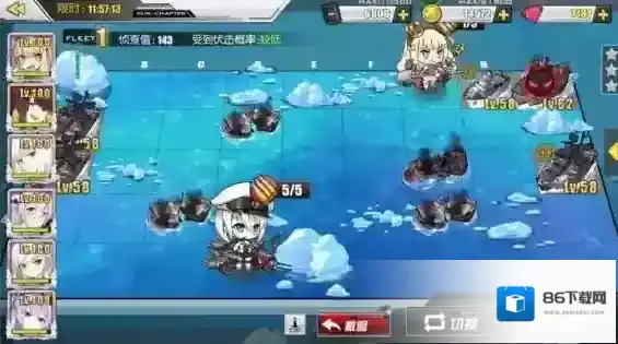 碧蓝航线光荣的一战SP2三星攻略 二图掉落舰船一览